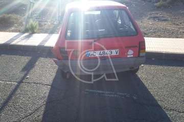 Buscan a una conductora que huyó tras provocar un accidente en Las Huesas (Foto TA)